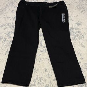 Lee Charcoal Straight-Leg Jeans